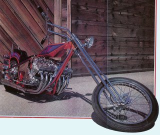 Honda cheap cbx chopper